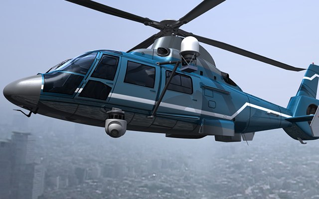 ระบบติดต่อสื่อสารกับดาวเทียมด้วยเฮลิคอปเตอร์ (Helicopter Satellite Communication System)